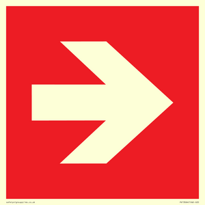 Right arrow (white on red background)